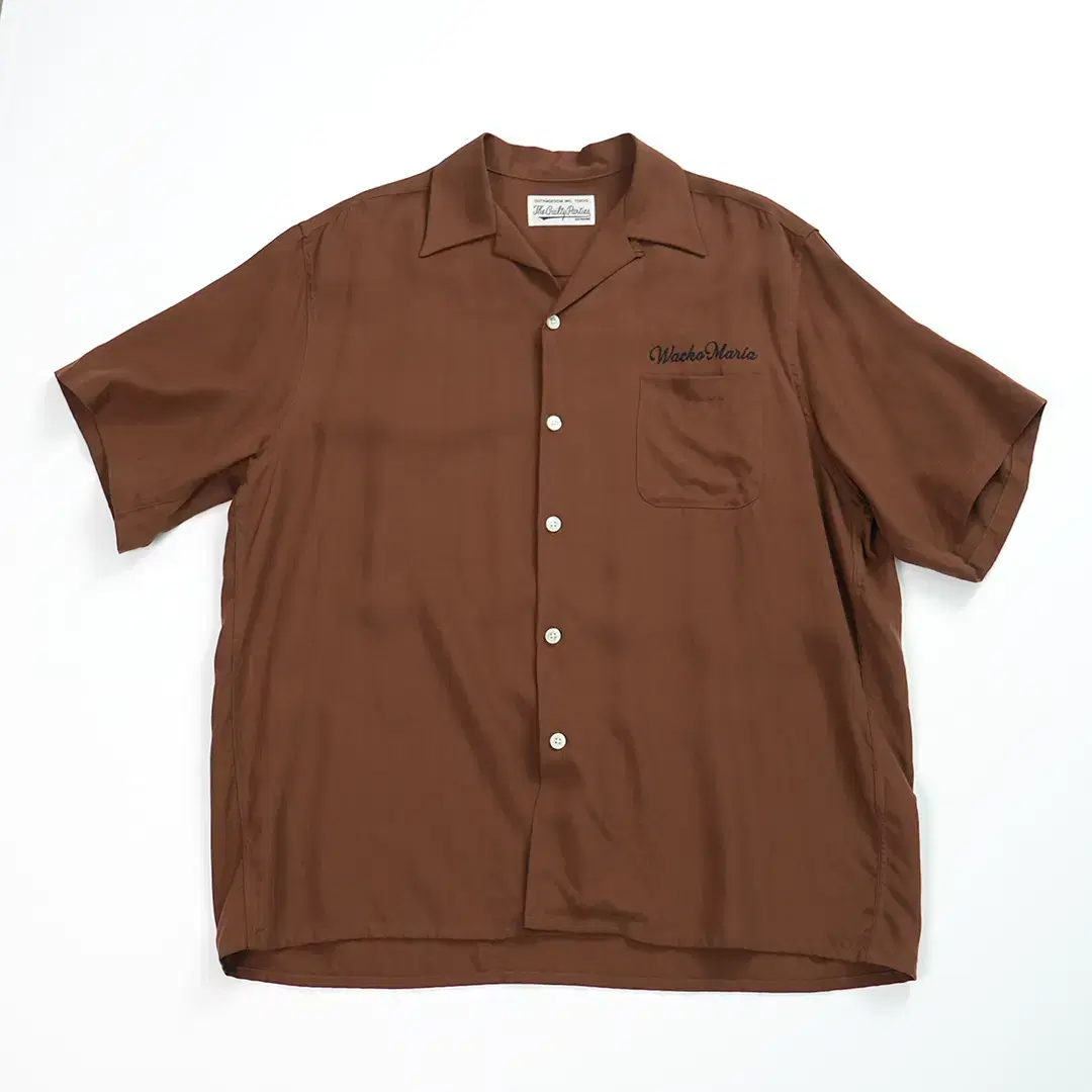 WACKO MARIA HAWAIIAN 50S BROWN